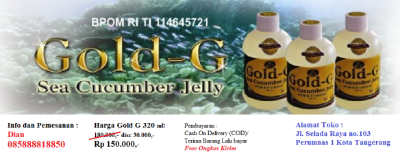 jual jelly gamat gold g